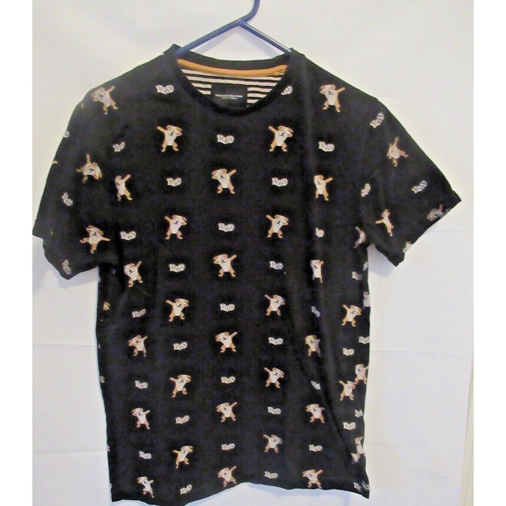 Denim & Flower Ricky Singh black French Dabbing Bulldog T-Shirt dog Dad tshirt